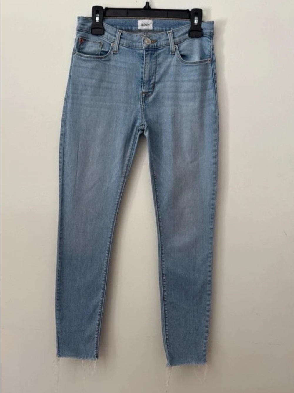 HUDSON JEANS LIGHT BLUE SKINNY WOMENS JEANS